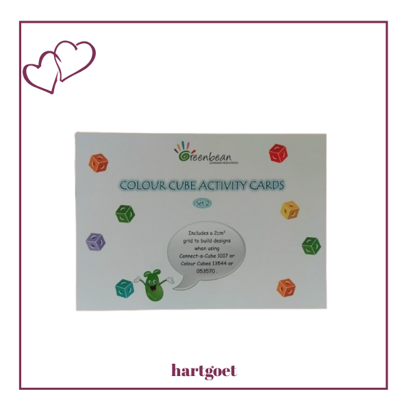 Greenbean Colour Cube Activity Cards - Set 2