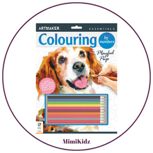 Load image into Gallery viewer, Colouring by Numbers - Playful Pup

