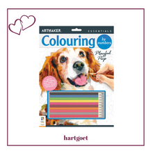 Load image into Gallery viewer, Colouring by Numbers - Playful Pup
