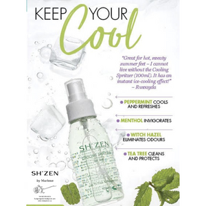 Sh'Zen Cooling spritzer for feet (100ml)