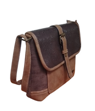 Load image into Gallery viewer, Cotton Road Slingbag with buckle - Coffee
