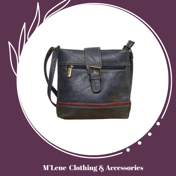 Cotton Road Slingbag - 2 Sections - Navy