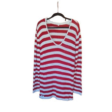 Load image into Gallery viewer, Cotton jersey - Red/White
