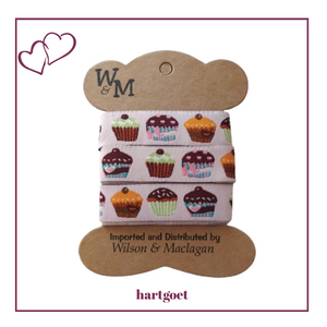 Printed Ribbon - Cupcakes