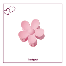 Load image into Gallery viewer, Daisy Jaw Hair Clip - Antique Pink
