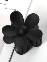 Load image into Gallery viewer, Daisy Jaw Hair Clip - Black
