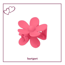 Load image into Gallery viewer, Daisy Jaw Hair Clip - Hot Pink
