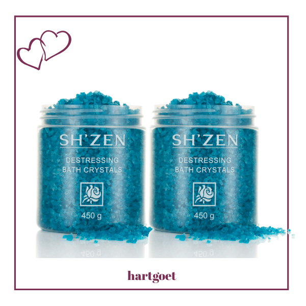 Sh'Zen Destressing Bath Crystals (450g x 2)