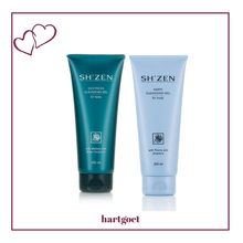 Load image into Gallery viewer, Sh&#39;Zen Happi Cleansing Gel (200ml) &amp; Destress Cleansing Gel (200ml)
