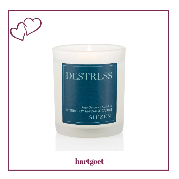 Sh'Zen Destress Luxury Soy Massage Candle