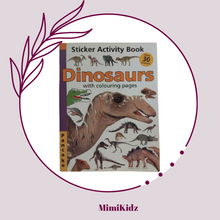 Load image into Gallery viewer, Dinosaurs Sticker Activity Book
