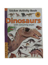 Load image into Gallery viewer, Dinosaurs Sticker Activity Book
