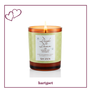 Sh'Zen Dusk to Dawn Luxury Soy Massage Candle