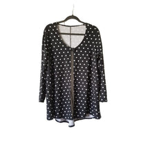 Load image into Gallery viewer, Swallow Jacket - Black With White Polkadots
