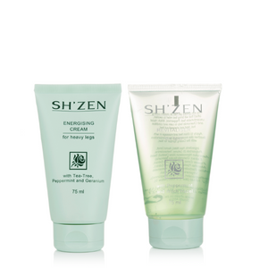 Sh'Zen Energising Cream for legs & Revitaliser for feet