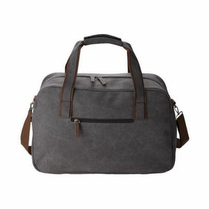 Escape Classic Canvas Weekender Bag - Dark Grey