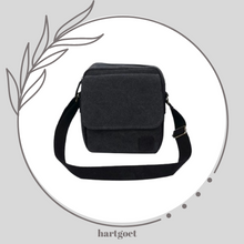 Load image into Gallery viewer, Classic Canvas Utility Bag - Black
