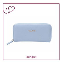 Load image into Gallery viewer, Escape One Zip Wallet - Light Blue
