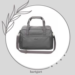 Escape Imitation Leather Carry-All-Bag - Grey