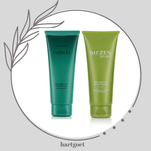 Sh'Zen Everest Invigorating Cleansing Gel & Spa Additive Sportswash