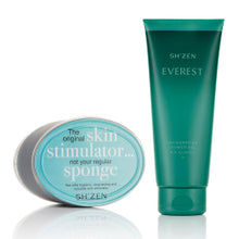 Load image into Gallery viewer, Sh&#39;Zen Everest Invigorating Cleansing Gel &amp; Oval Skin Stimulator
