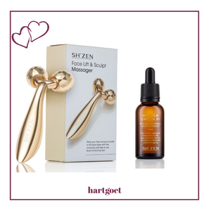 Sh'Zen Face Lift & Sculpt Massager & Marula Omega 9+
