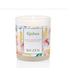 Load image into Gallery viewer, Sh&#39;Zen Fijnbos Luxuy Soy Massage Candle
