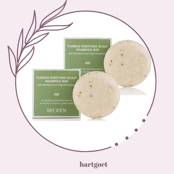 Sh'Zen Fijnbos Purifying Scalp Shampoo Bar x 2