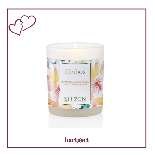 Sh'Zen Fijnbos Luxuy Soy Massage Candle