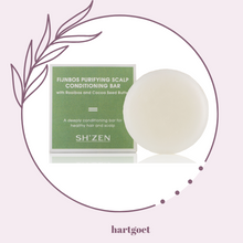 Load image into Gallery viewer, Sh&#39;Zen Fijnbos Purifying Scalp Conditioning Bar (60g)
