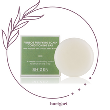 Load image into Gallery viewer, Sh&#39;Zen Fijnbos Purifying Scalp Conditioning Bar (60g)
