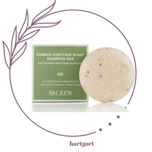 Load image into Gallery viewer, Sh&#39;Zen Fijnbos Purifying Scalp Shampoo Bar
