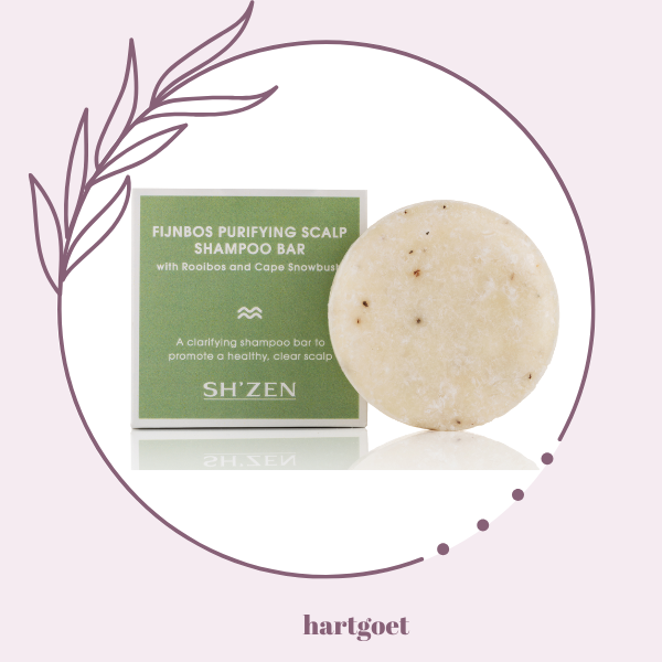 Sh'Zen Fijnbos Purifying Scalp Shampoo Bar (60g)