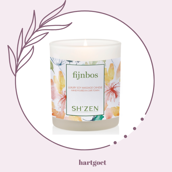 Sh'Zen Fijnbos Luxuy Soy Massage Candle