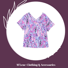 Load image into Gallery viewer, Pink Floral Print Tee
