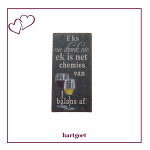 Fridge magnet - Eks nie dronk nie