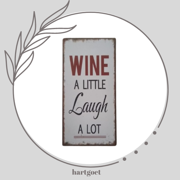 Fridge magnet - Wine a little