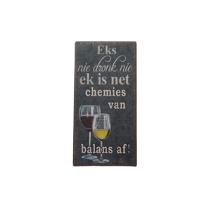 Fridge magnet - Eks nie dronk nie