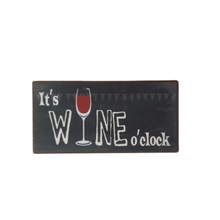 Load image into Gallery viewer, Fridge magnet - It&#39;s Wine o&#39; Clock
