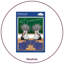 Load image into Gallery viewer, Greenbean Geoboards Activity Cards - Symmetry and Shapes
