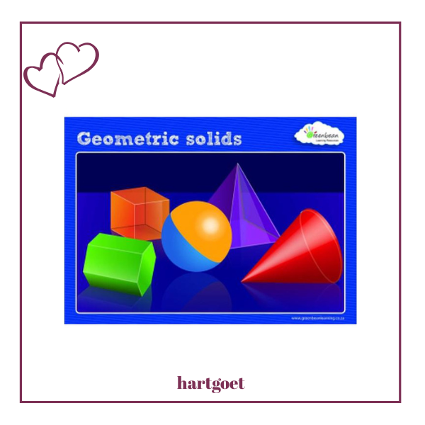 Greenbean Geometric Solids Activity Cards