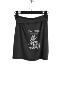 Dark Grey Short Skirt - M