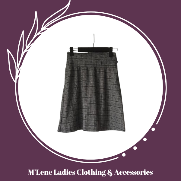 Winter Mini Skirt - Grey