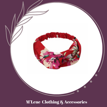 Load image into Gallery viewer, Headband - Summer Floral - Red
