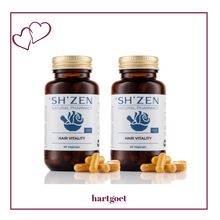 Load image into Gallery viewer, Sh&#39;Zen Hair Vitality vegicaps (2 x 60)
