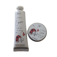 Load image into Gallery viewer, Handcream &amp; Lip Balm:  A little love from me to you
