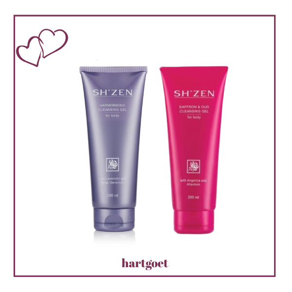 Sh'Zen Harmonising & Saffron Oud Cleansing Gels