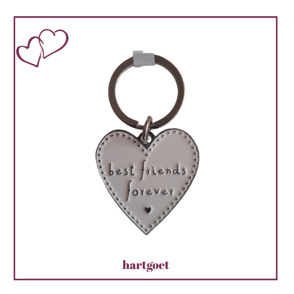 Enamel Keyring - Best Friends Forever