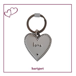 Enamel Keyring - Love