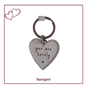 Enamel Keyring - You Are Lovely